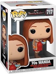 Funko Pop! Marvel: WandaVision - Pregnant 70's Wanda Vinyl Figure Multicolor, 3.75 inches