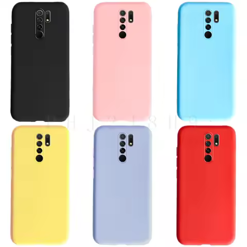 For Xiaomi Redmi 9 Case Cover For Xiaomi Redmi 9 Redmi9 Case Silicone Soft Phone Back Protector Fund