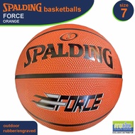 SPALDING Force Orange Outdoor Basketball Size 7