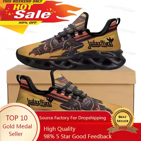 Judas Priest Heavy Metal Rock Band Sports Shoes Mens Womens Teenager Kids Children Sneakers Custom H