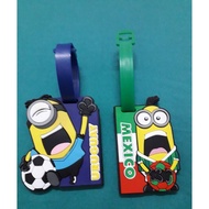Minnions Worldcup Bag Tag 7 Eleven