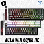 AULA WIN60/68 HE Hall Effect Rapid Trigger Magnetic Switch 60/68% Gaming Keyboard Standard Edition A