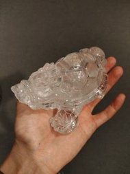 白水晶龍龜