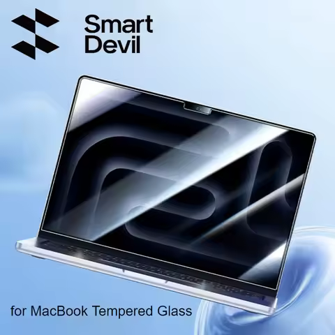 SmartDevil 1PC Laptop Tempered Glass Film for MacBook Pro 2025 HD Clear Screen Protector for MaceBoo
