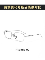 Atomic Pure Titanium Myopia Glasses Rim Female Can Be Equipped With Degrees 2024 New Gm Optical Glas