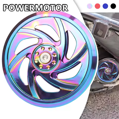 Scooter Motorcycle Cooling Fan Cover CNC Aluminum Modification For Honda AKT SL NKD SBR Bera Combate