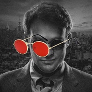 MERAH Daredevil Red Glasses Red Matt Murdock Glasses/