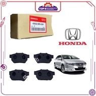 HONDA CITY TMO SR3 SO4 SH4 BRAKE PAD REAR 43022-SR3