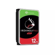 SEAGATE IRONWOLF PRO NAS HDD 12TB 7200RPM 256MB SATA 6GB/S 5YRS