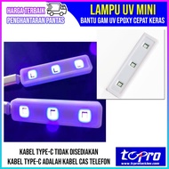 Mini UV Lamp with Type C Cable for Glue Expoxy Resin