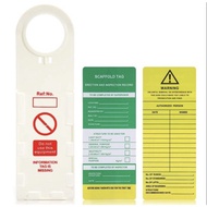 Scaffolding Logout Inspection TAG 2 TAG 1 Holder