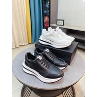 Light Luxury Shoes Men prada prada Men Shoes Men Casual Sports Shoes Genuine Leather Daddy Shoes