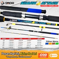 Daido Shark Attack &amp; Shikari Kurage Fishing Rod 10-20 Lbs Free Shipping