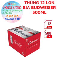 Bia BUDWEISER lon 500ml