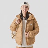 The North Face W HYDRENALITE DOWN HOODIE - AP 女羽絨外套-卡其-NF0A7QVVI0J 2XL 卡其