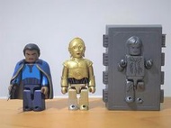 星際大戰 Kubrick Medicom Star Wars Series 3 一起出售 3人偶