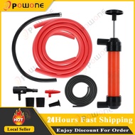 Multi-Purpose Siphon Transfer Pump Kit with Dipstick Tube  Fluid Fuel Extractor Suction Tool for Oil