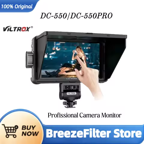VILTROX DC-550/DC-550PRO Profissional Camera Studio Monitor 5.5 Inch 4K 30Hz HDMI Touch Screen 3D LU