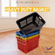 Heavy Duty Basket Bakul Sayur Plastik Durian Basket Raga Durian Plastic Bakul Durian Bakul Kelapa Sa