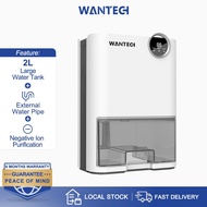 【SG Stock】 WANTECH™ Dehumidifier Air Purifier 1L/D|2LTank 2 in 1 Air Purifier Dehumidifier