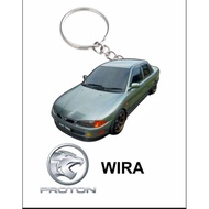 Proton Wira modified keychain 2D