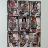 Goddess Club 3 Bombs One Piece Card Set 9 Pieces Epoxy One Piece Card One Piece Card Collection Card