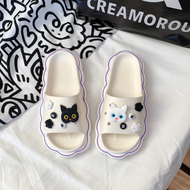 Inaso Sendal Jelly  Sandal Slop Wanita Sandal Baim Fuji Karet Sandal kodok Soft Slipper Anti Slip El