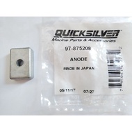 QUICKSILVER *97-875208 ANODE SQUARE for MERCURY  5HP