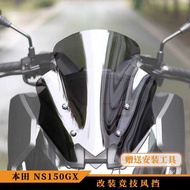 Honda NS150GX Modified Windshield Combat Sports Sports Short Windshield
