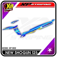 Striping Shogun 125 New - Sticker Striping Suzuki Shogun 125 New Design Racing XP.02