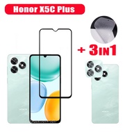 Honro X5C Plus Tempered Glass Honro X5B X6B X7D X9D X7C X6C X8C Screen Protector Camera Lens Glass +