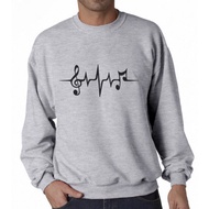 Music Pulse Sweater Clef Frequency Wave Sound DanceNotes