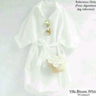Villa Blouse White available in sizes S to 7XL