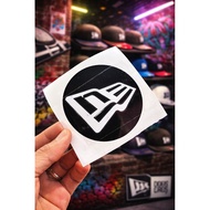 New Era Cap Official Logo Round Shape Premium Sticker