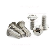 Set of 05 Large Umbrella Bake Screws Size M3 - M6 Stainless Steel 304 M113199