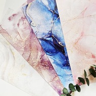 大理石 A4 圖案紙