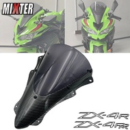 Motorcycle Racing Screen Windshield Windscreen Baffle Wind Deflectors For KAWASAKI ZX4R ZX4RR ZX-4R 