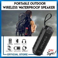 Awei Y280 Outdoor IPX4 Waterproof Portable Wireless Bluetooth Speaker + Power bank