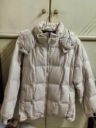 Jack Wolfskin 淺米色羽絨外套