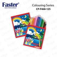Faster Colour Pencils Lead (12 Colours x 2.9mm/Box) CP-F468-12S
