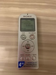 SONY 錄音筆 ICD- UX523F 4GB ＃想要銀