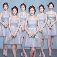 Bridesmaid mini sisters wedding bridesmaid dress evening prom dress