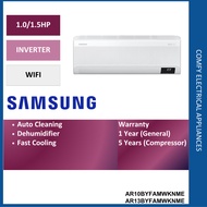 SAMSUNG Aircond Inverter 1.0/1.5HP AR10BYFAMWKNME/AR13BYFAMWKNME
