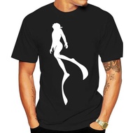 T Shirt Diver Apnea Quality T Shirts Men Printing Short Sleeve O Neck T-Shirt O Neck T-Shirts Male L
