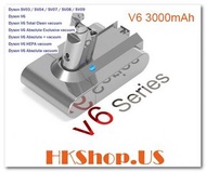 Dyson V6™ 吸塵機代用電池 3000mAh | 採用日本Sony電池芯 | 適用多款 V6™ 吸塵機機型
