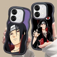 MERAH D-19 Naruto Itachi Pink red Casing for ITEL S25 Ultra A50 A90 P55 A80 black