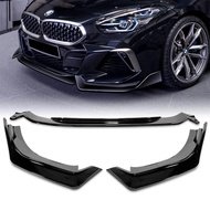 HTTYYX Glossy Black Car Front Bumper Splitter Lip Diffuser Body Kit Spoiler Guard For BMW Z4 G29 201