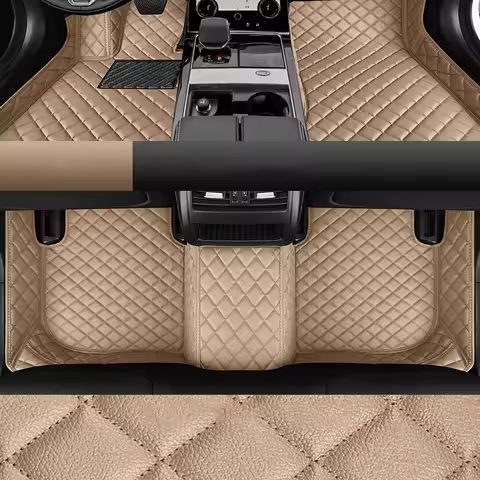 Custom 5D Car Floor Mat For Volkswagen VW Caddy Passat B5 B6 B7 CC 2003-2007 2008-2015 2016 2018 202