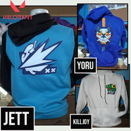 Valorant Jacket Hoodie Jett Yoru Killjoy