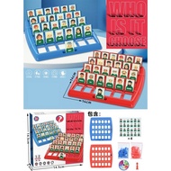 Guess Who am I Children's Toy Character Guessing Board Game 1-2 Person Players/